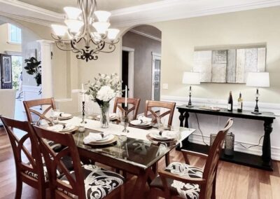 Home Staging Everett Transitional Dining Room